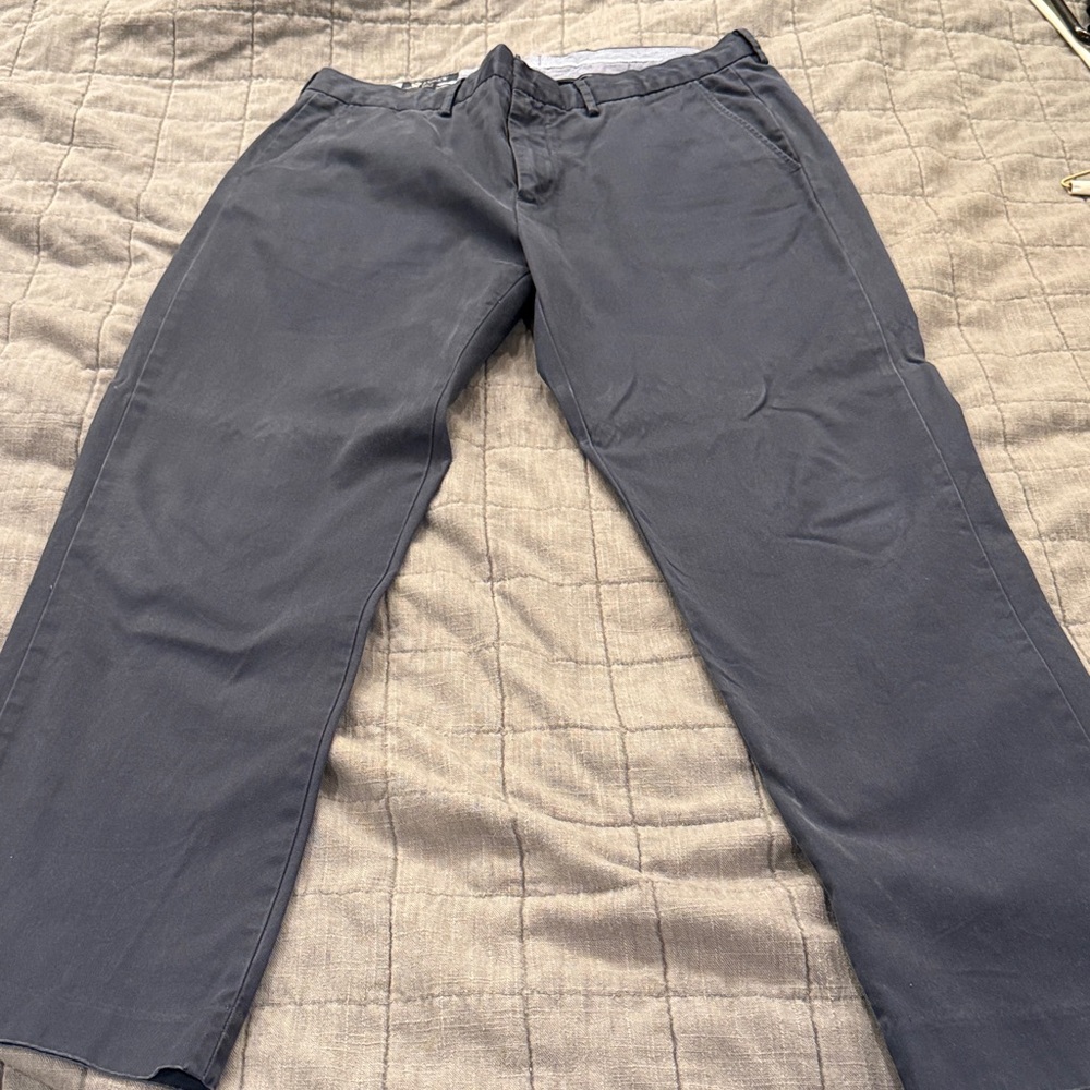 J. Crew Men's Dark Blue Chinos